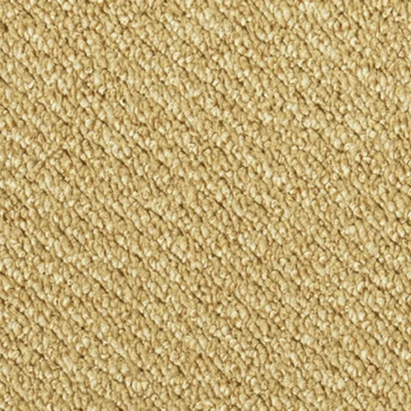 Rechteckige Draufsicht vom Vorwerk Telma Teppichboden in sonne – freundlicher Teppich für helle Wohnbereiche